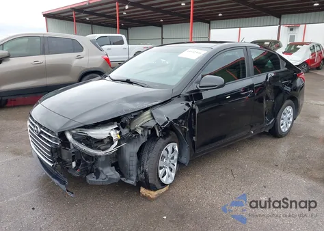 2022 Hyundai Accent Se z USA, uszkodzony, nr VIN 3KPC24A6XNE159124